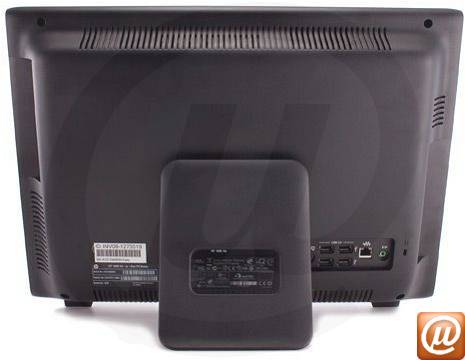 A2V68LT - Desktop-PC All-in-One HP 100B AMD Dual-Core E-350 (1.60GHz) 4GB 500GB 20" DVD-RW Windows 7 Professional Radeon HD 6310